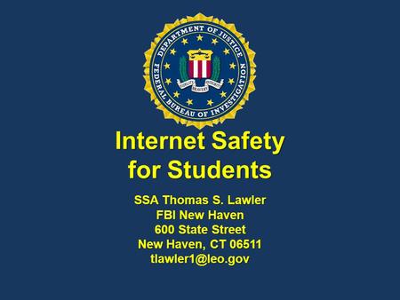 Internet Safety for Students