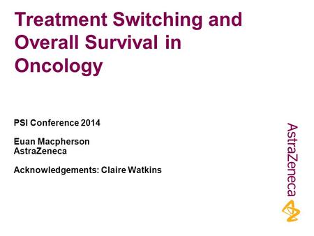 Treatment Switching and Overall Survival in Oncology