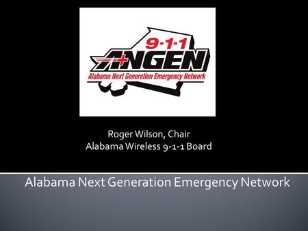 Alabama Next Generation Emergency Network