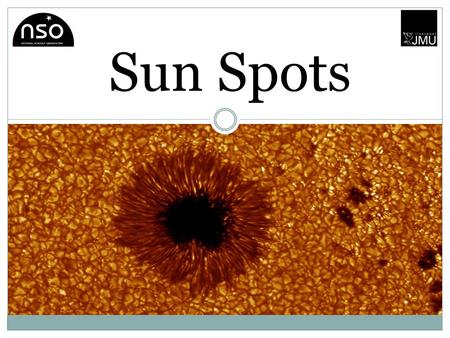 Sun Spots. The Problem In 2001 the European Space Agency (ESA), which catalogues and tracks satellites in orbit around the Earth, temporarily lost track.