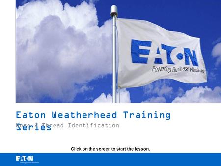 Eaton Weatherhead Training Series