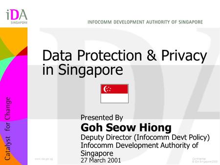 Data Protection & Privacy in Singapore