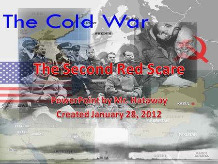 PowerPoint by Mr. Hataway Created January 28, 2012