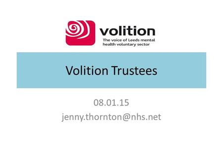 Volition Trustees 08.01.15