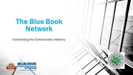 The Blue Book Network Connecting the Construction Industry.