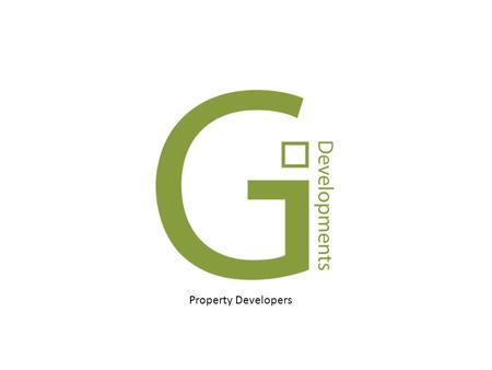 Property Developers. What is G.I. Developments ? G.I. Developments is the comprehensive management of all processes in the construction of residential.