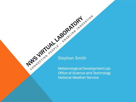 NWS Virtual Laboratory