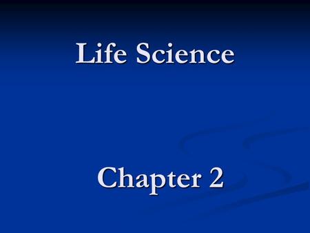 Chapter 2 Life Science. Plant Cell Plants are autotrophs – they make their own food. Plants are autotrophs – they make their own food. They use the process.