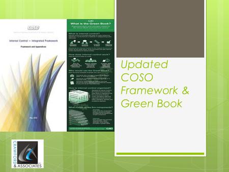 Updated COSO Framework & Green Book