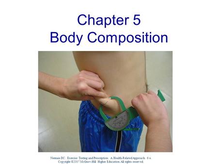 Chapter 5 Body Composition