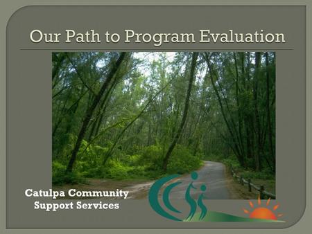 Catulpa Community Support Services.  Use of an electronic data entry program to record demographic data and case notes to reflect service delivery 
