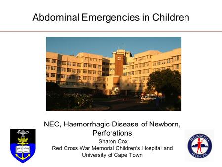 Abdominal Emergencies in Children