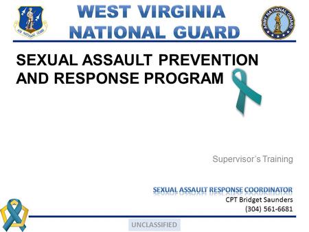 SEXUAL ASSAULT PREVENTION AND RESPONSE PROGRAM
