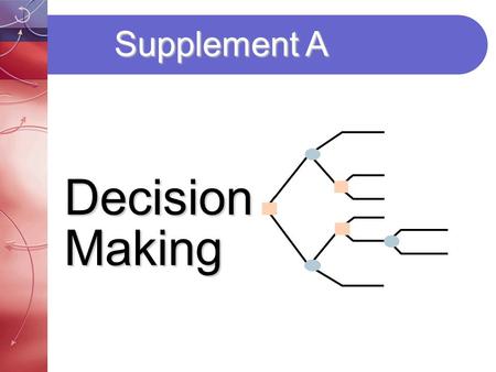 Supplement A Decision Making.