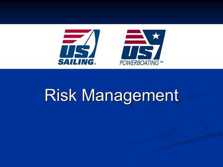 Risk Management. The Importance of Risk Management.