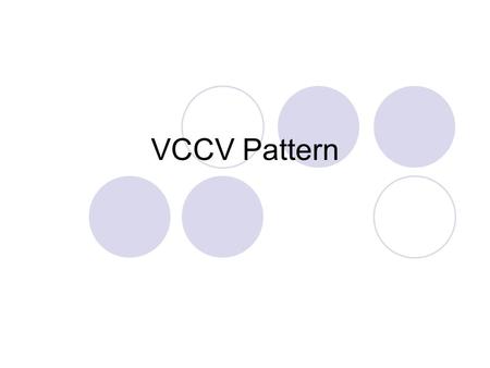 VCCV Pattern. funny How many syllables do you hear? fun / nytwo Notice that each syllable has one vowel sound.