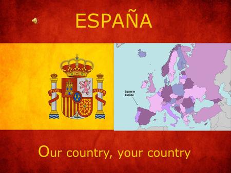 ESPAÑA O ur country, your country. T he Climate Very varied: · In the north: Wet, rainy and cold. · In the central: Dry and warm. · In the south and east:
