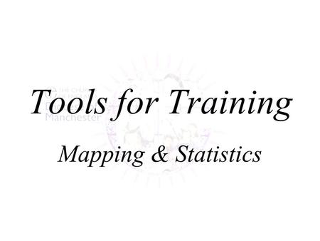 Tools for Training Mapping & Statistics. Overview Deanery Information Folders –to resource initial planning Additional Support –to resource advanced planning.