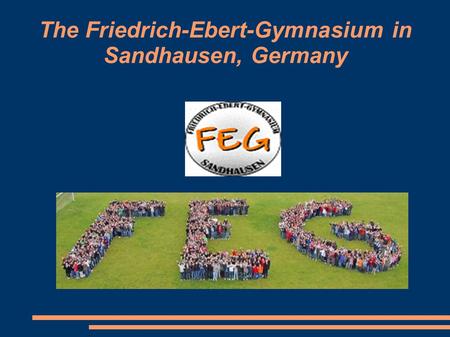 The Friedrich-Ebert-Gymnasium in Sandhausen, Germany.