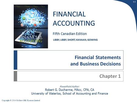 Financial Statements and Business Decisions