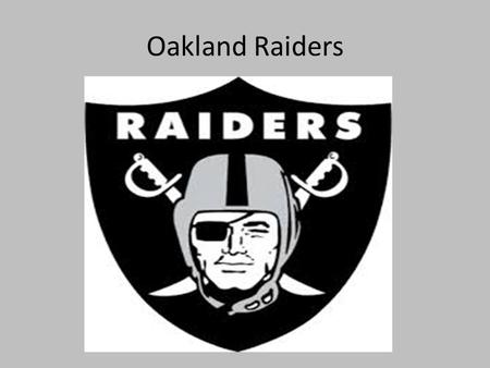 Oakland Raiders. Original Raiders Civil War Blockade: Anaconda Plan.