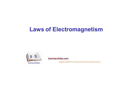 Laws of Electromagnetism. Beginning of Electromagnetics Henry Cavendish Coulomb’s Law Ohm’s Law Relation to Maxwell.