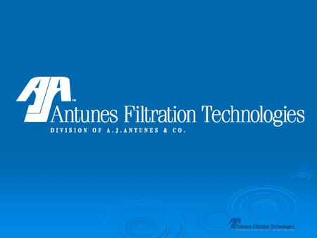 Antunes Water Filtration Technologies Introduces to You: