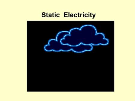 Static Electricity. + - + + + + The world is filled with electrical charges: + + + + + - - - - - - - - -
