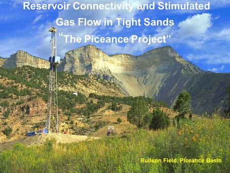Reservoir Connectivity and Stimulated Gas Flow in Tight Sands “ The Piceance Project” Rulison Field, Piceance Basin.