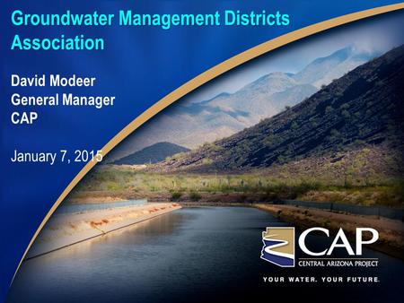 Groundwater Management Districts Association