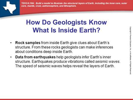 How Do Geologists Know What Is Inside Earth?