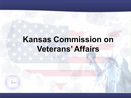 Kansas Commission on Veterans’ Affairs. Tim Lang Mobile Veteran Services Representative.