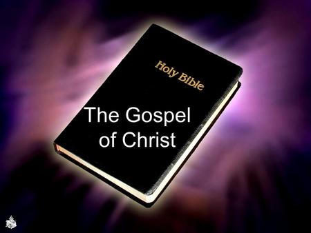 The Gospel of Christ. “What is the gospel? Before one can designate a thing as ‘another gospel’ he must be able to identify the original gospel. The gospel,