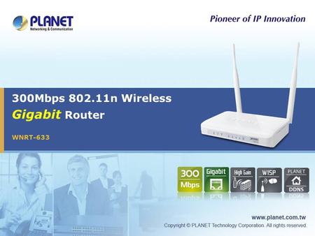 300Mbps n Wireless Gigabit Router