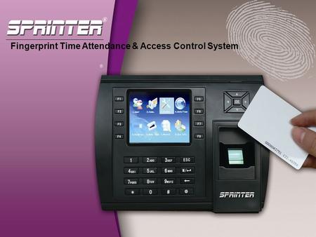 Fingerprint Time Attendance & Access Control System