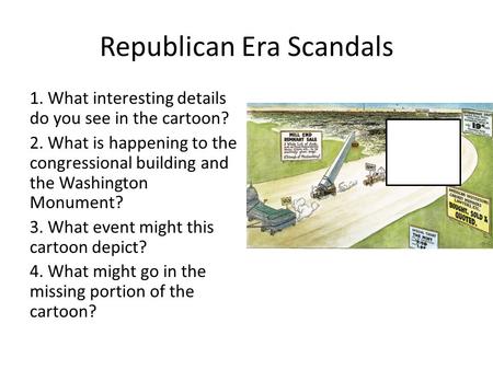 Republican Era Scandals