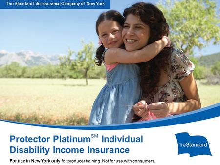 © 2010 Standard Insurance Company SNY 15395PPT Protector Platinum Overview For Producers (Rev 5/14) Protector Platinum SM Individual Disability Income.