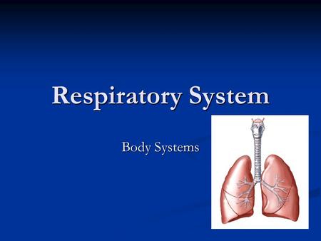 Respiratory System Body Systems Let’s label the respiratory system! Jason Nasal Passage mouth trachea bronchi bronchiole alveoli lungs diaphragm.