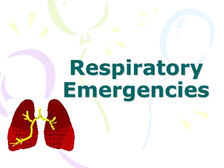 Respiratory Emergencies. Anatomy Review Nose and mouth Pharynx –Oropharynx –Nasopharynx Epiglottis – a leaf-shaped structure that prevents food and.