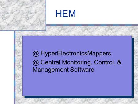 HyperElectronicsMappers