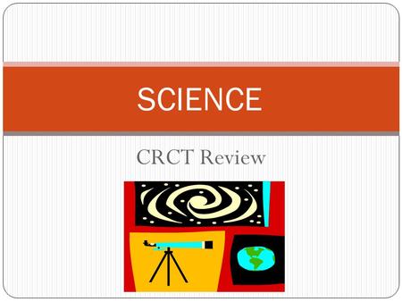 CRCT Review SCIENCE. A student is looking at a current model of the Solar System. Which of these BEST describe the model she sees? A.) A geocentric model,