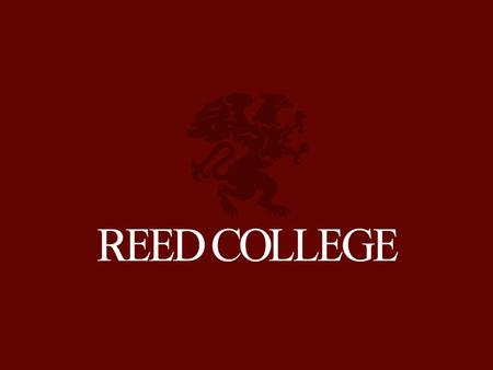 REED ADMISSION Welcome to Junior Visit Day HEAD NUMBERED LIST 1.Number one. 2.Number two. NUMBERED LIST 1.Number one. 2.Number two. 3.Number three.