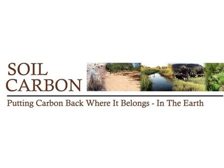 Some 50 – 80% of the organic carbon that was once in the topsoil has been lost to the atmosphere over the last 150 years or so, due to inappropriate management.
