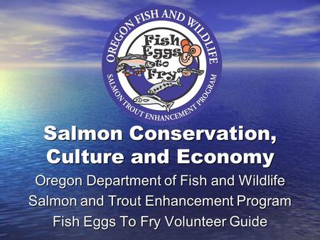 Salmon Conservation, Culture and Economy