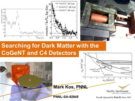 Searching for Dark Matter with the CoGeNT and C4 Detectors