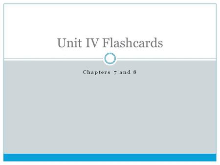 Chapters 7 and 8 Unit IV Flashcards. Act passed by Congress in 1798 that authorized the President to imprison or deport suspected aliens during wartime.