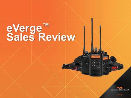 EVerge™ Sales Review.