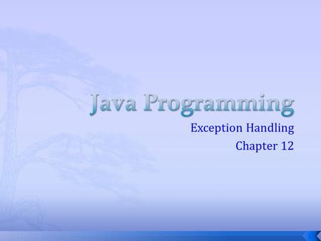 Exception Handling Chapter 12.  Errors- the various bugs, blunders, typos and other problems that stop a program from running successfully  Natural.
