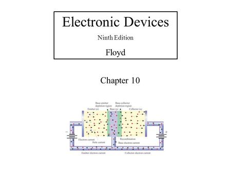 Electronic Devices Ninth Edition Floyd Chapter 10.