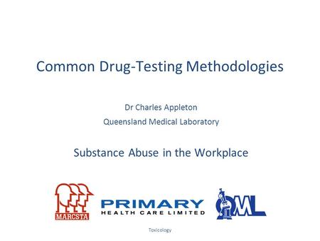 Common Drug-Testing Methodologies